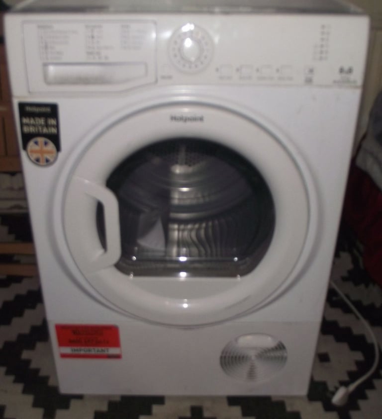 image for 8KG HOTPOINT CONDENSER DRYER