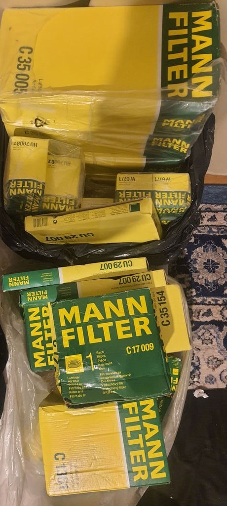 FREE - MANN FILTER - BULK - Various Car Filters
