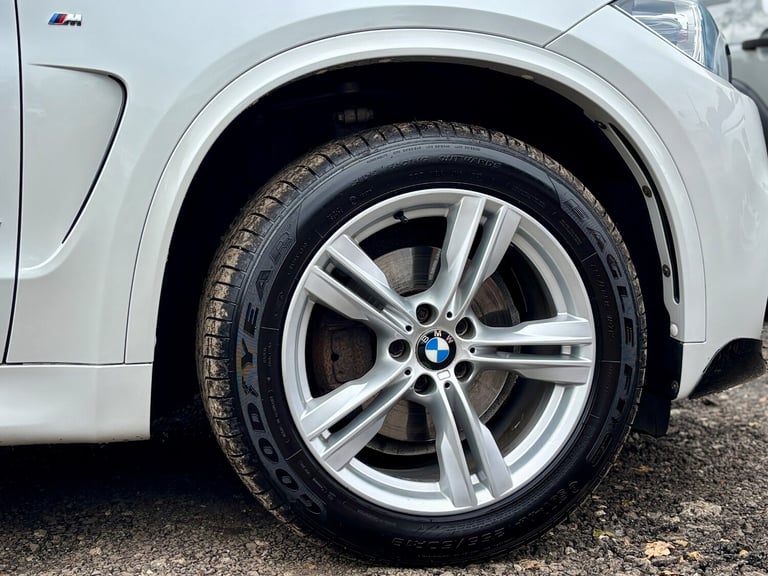 2014 BMW X5 3.0 xDrive 255 BHP 30d M Sport Performance White Auto 7 Seater FSH