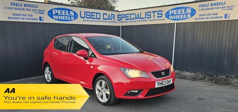 2013 63 SEAT IBIZA 1.4 TOCA HATCHBACK 5DR PETROL MANUAL EURO 5 (85 PS)