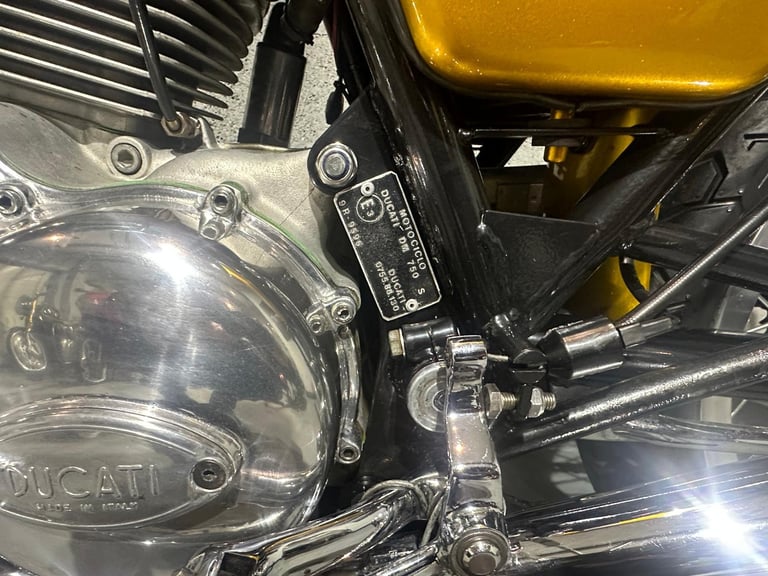 Ducati 1973 750GT, Full restoration.