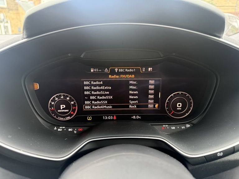 2017 (67) Audi TT 2.0 TFSi Sport DSG automatic 1 local owner 52782 miles Red