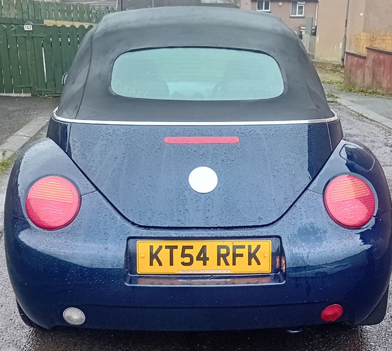 Volkswagen, BEETLE, Convertible, 2005, Manual, 1896 (cc), 2 doors 10 MONTHS MOT CERTIFICATE 💥