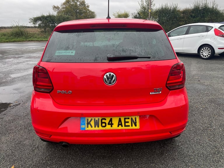 2015 Volkswagen Polo 1.2 TSI BlueMotion Tech SEL Euro 6 (s/s) 5dr HATCHBACK Petrol Manual