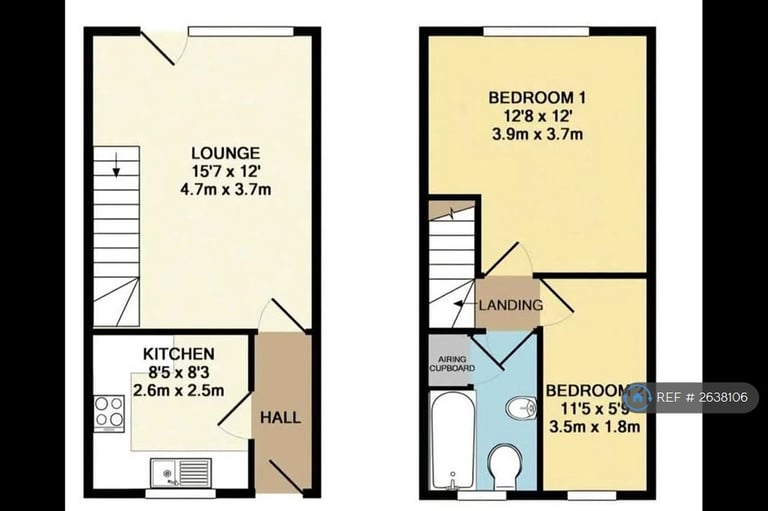 2 bedroom house in Primrose Drive, Brandon, IP27 (2 bed) (#2638106)