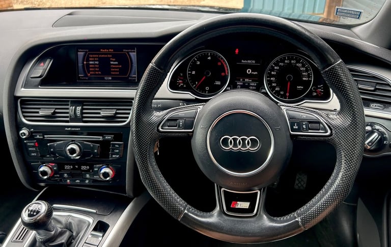 2012 Audi A5 2.0 TDI 177 S Line 2dr CONVERTIBLE Diesel Manual