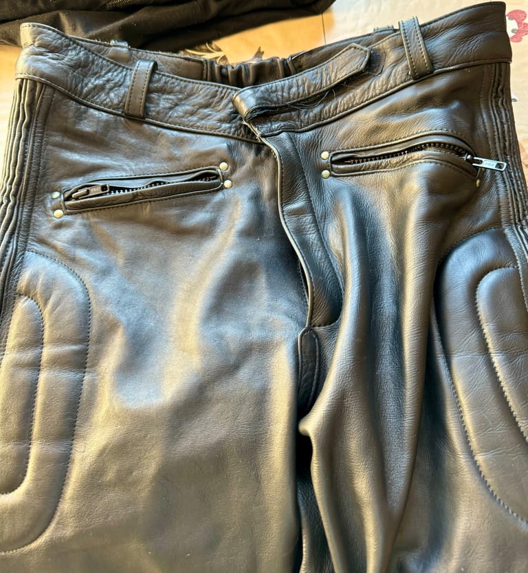 Leather trousers