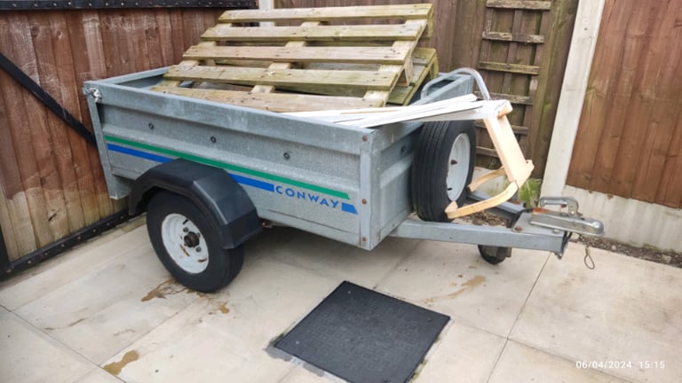 Galvanised Conway trailer 