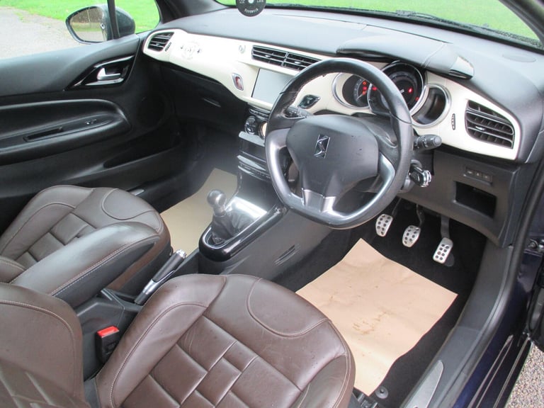 2018 DS Automobiles DS 3 1.2 PureTech Cafe Racer Euro 6 (s/s) 3dr HATCHBACK Petrol Manual