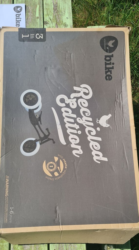 Wishbone 3 in 1 balance bike / trike