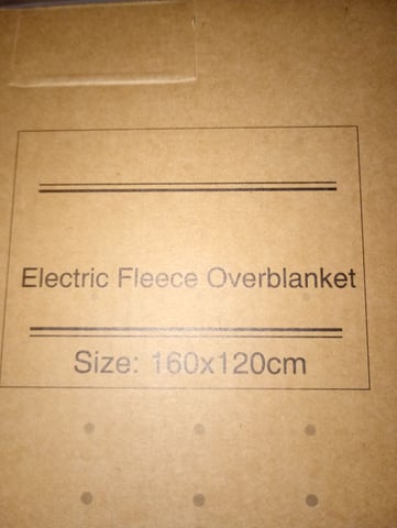 Electric fleece blanket in Wood Green, London Gumtree