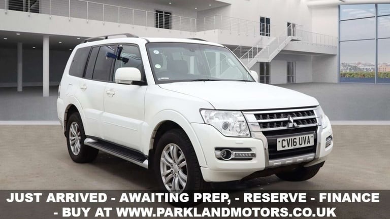 2016 Mitsubishi Shogun 3.2 Shogun SG4 DI-D LWB Auto 4WD 5dr SUV Diesel Automatic