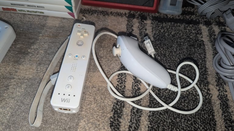 Nintendo Wii Mini Bundle with 7 games