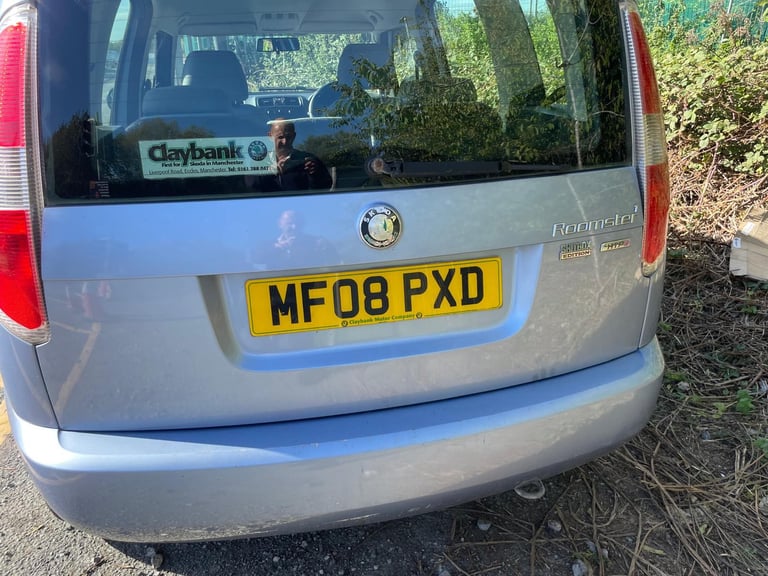 SKODA ROOMSTER 1.2 HTP PETROL MPV 08 REG SERVICE HISTORY MOT JANUARY 31ST 2026 LOW INSURANCE 45+MPG