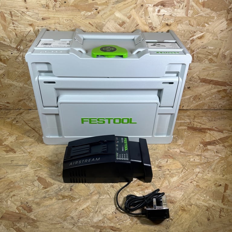 Festool SCA 16 230V GB AIRSTREAM Rapid Battery Charger & Systainer Case - BNIB
