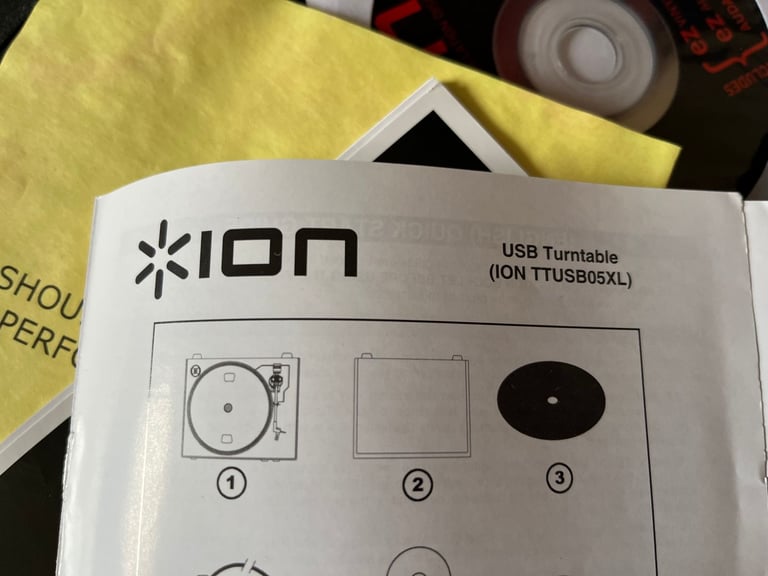 Three USB Turntables Two ION and One Seal PRICED FOR QUICK SALE