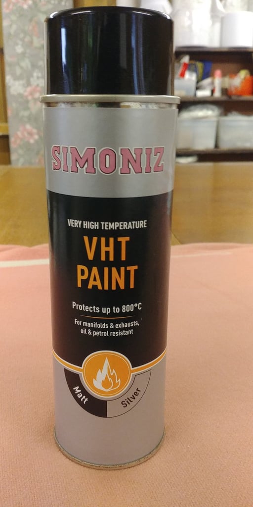 image for Simoniz VHT Spray paint in matt silver