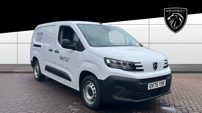 2025 Peugeot Partner Long Diesel 1.5 BlueHDi 100 Professional Crew Van Crew Bus Diesel Manual