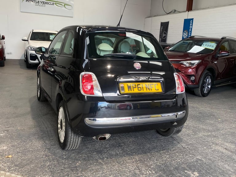2012 Fiat 500 1.2 Lounge Euro 5 (s/s) 3dr HATCHBACK Petrol Manual