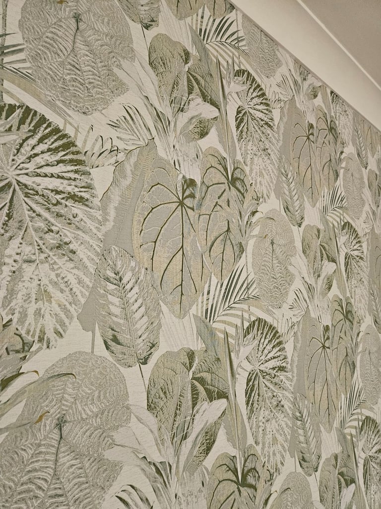 GREEN LEAF WALLPAPER 