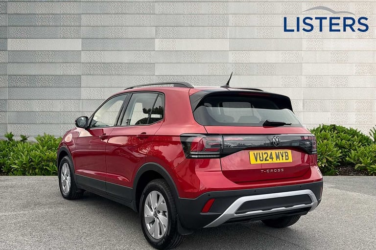 2024 Volkswagen T-Cross 1.0 TSI 115 Life 5dr DSG SUV Petrol Automatic