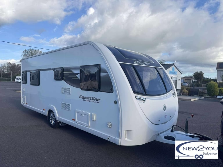 2020 Swift Coastline M4 SB 4 Berth TRANSEVERSE BED Caravan - STOCK NO S090
