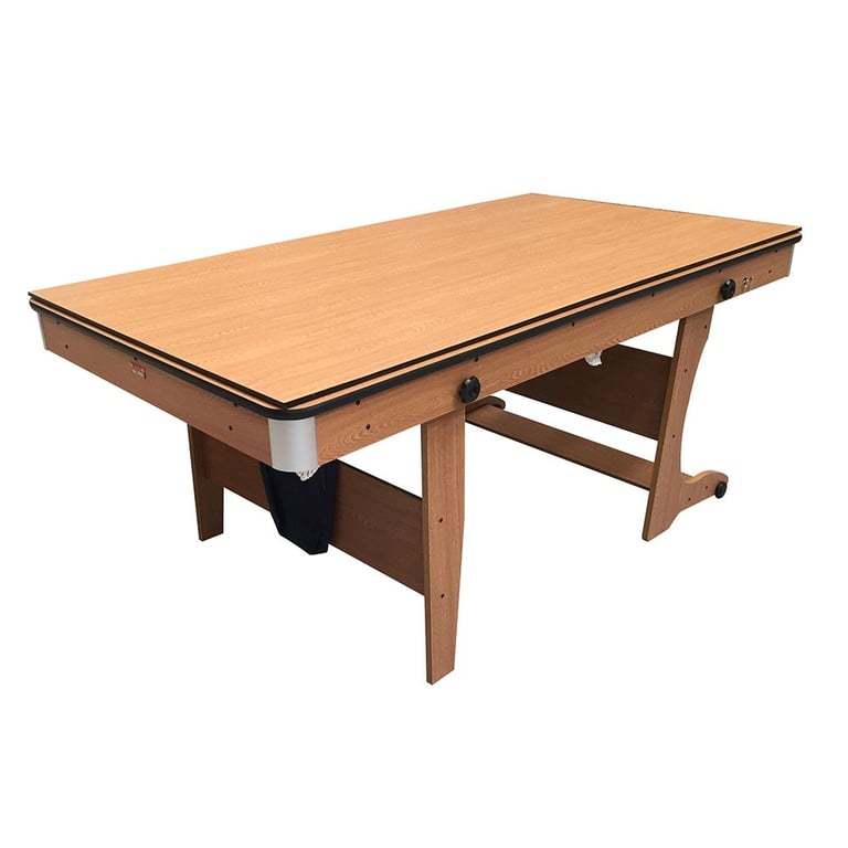 BCE 6ft Folding 3 in 1 Pool Table with Table Tennis Top & Dartboard (used)