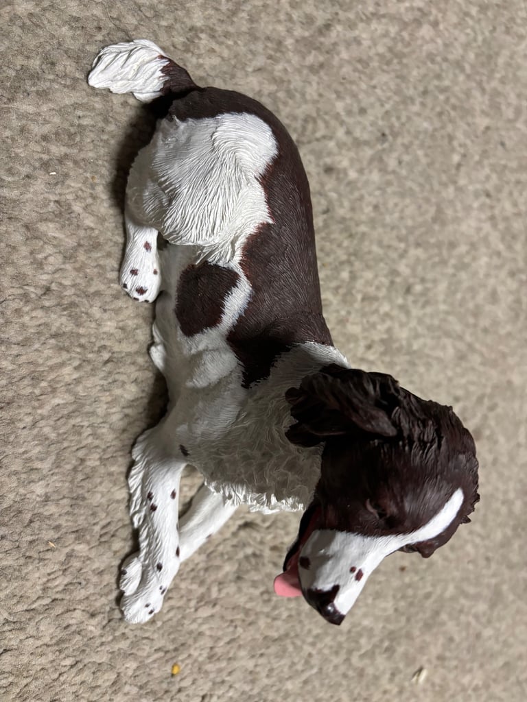image for Dog statue by Danbury mint