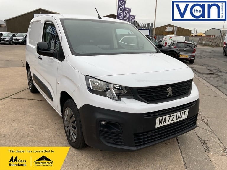2022 Peugeot Partner 1.5 BlueHDi 1000 Professional Premium Standard Panel Van 5dr Diesel Manual  ...