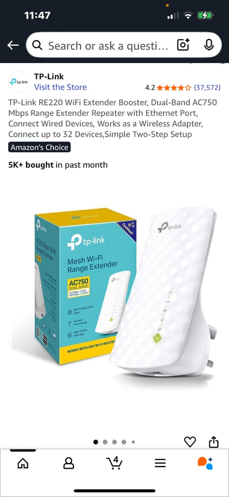 TP link WiFi extender 