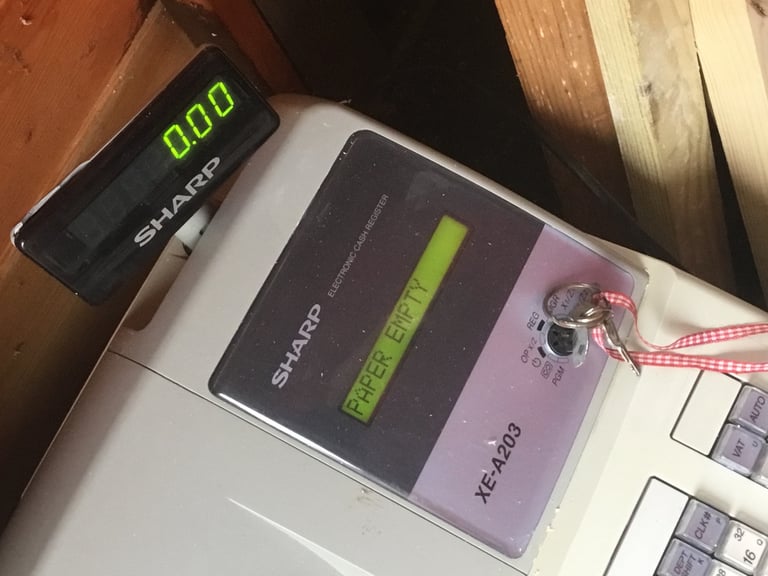 image for Sharp electronic cash register 
