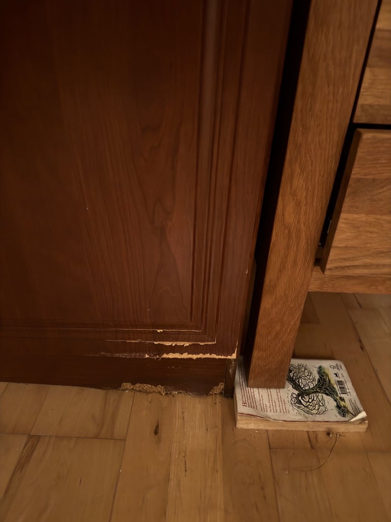 Wooden Two Door Wardrobe