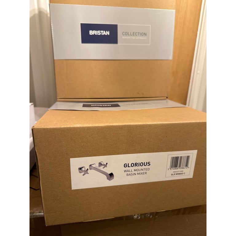 Bristan Glorious Wall Mounted Basin Mixer Tap - GLR WMBAS C