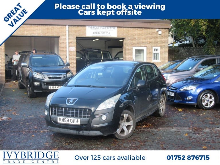 image for 2009 59 PEUGEOT 3008 1.6 HDI SPORT SUV 5DR DIESEL MANUAL EURO 4 (110 BHP) DIESEL