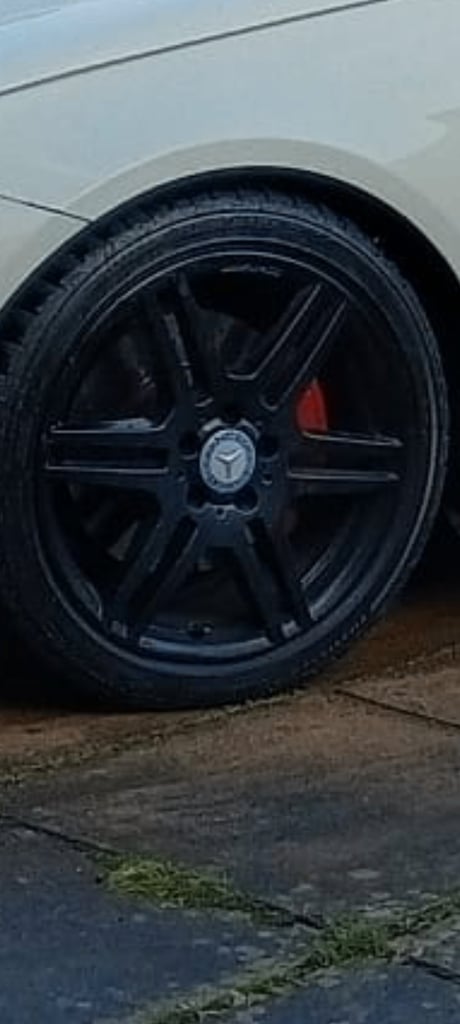 Mercedes 18inc alloy s  swap