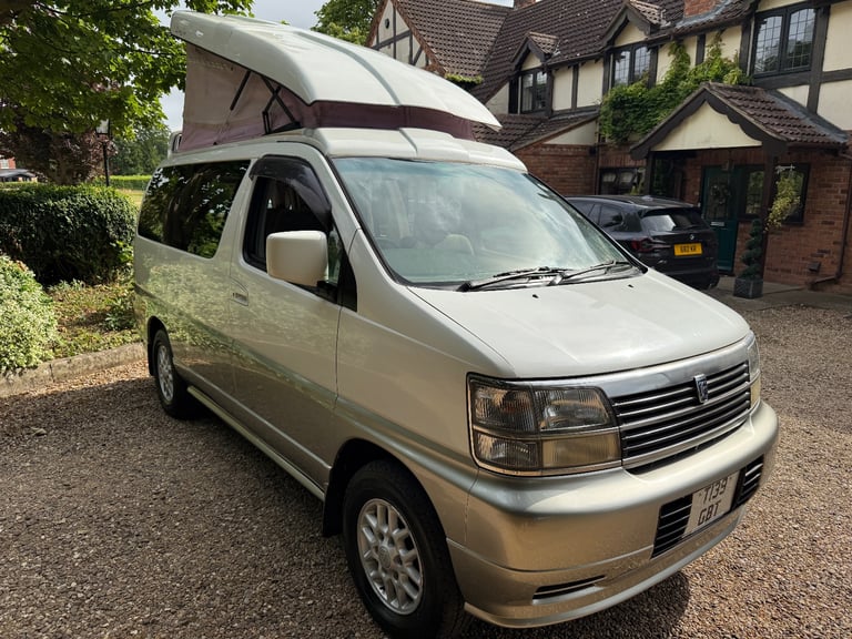1999 Nissan Elgrand 3.2V6 Auto Camper Van 2 Berth