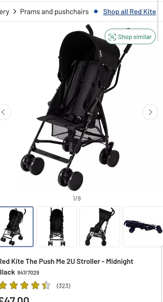 image for Pushchair Toddler bath Slide