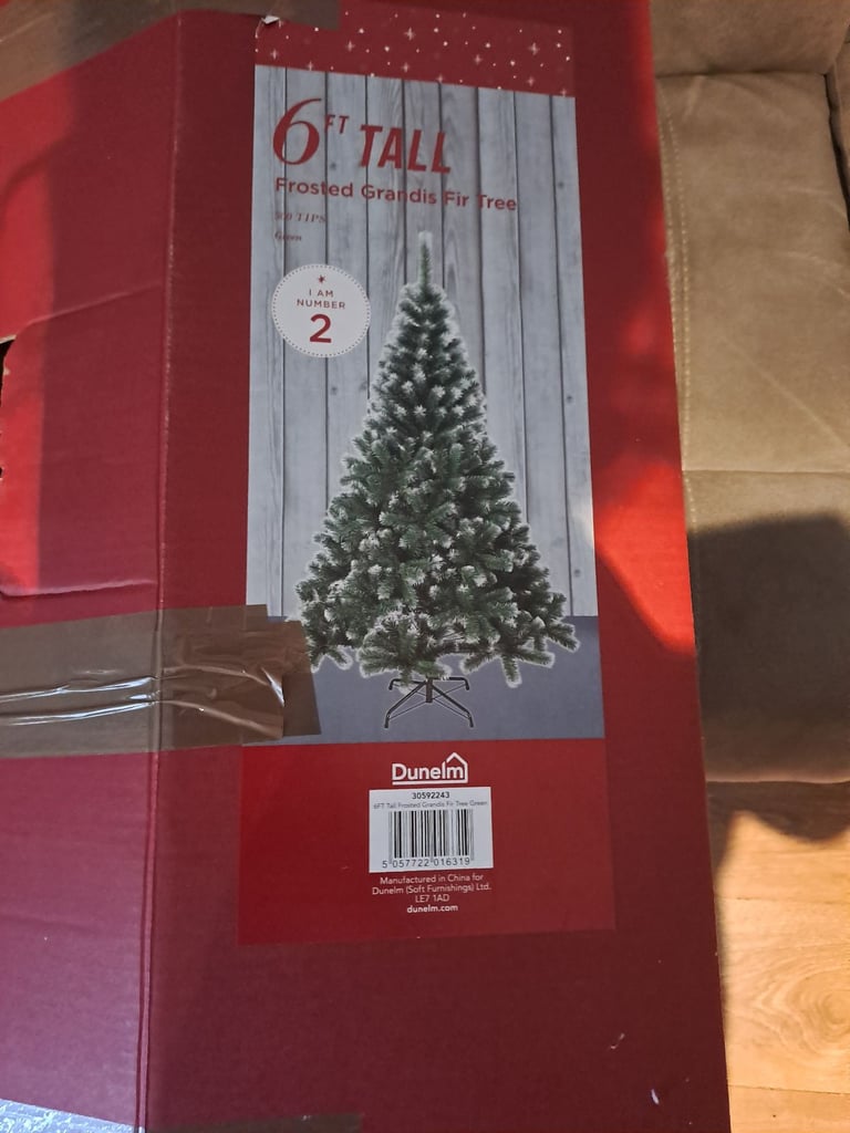 6ft Frosted Fir Tree