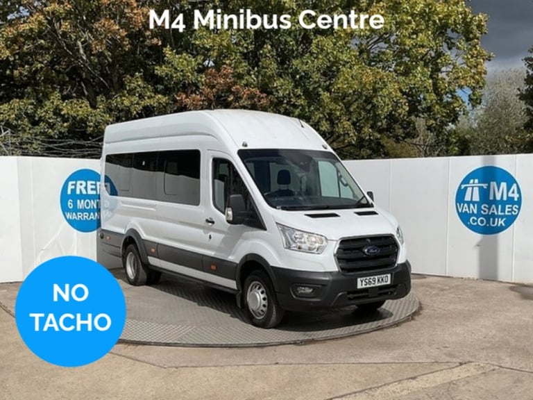 2019 Ford Transit 460 EcoBlue Trend 17 Seat Minibus Minibus Diesel Manual