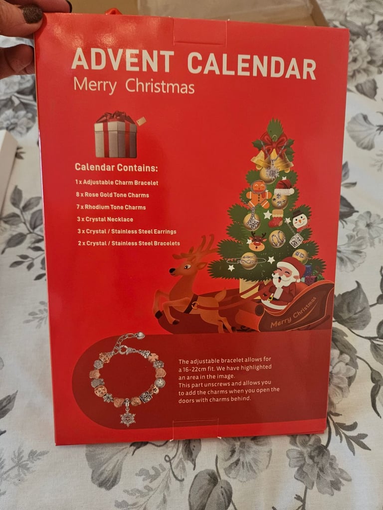 Jewellery advent calandar