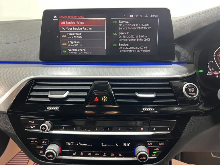 2020 BMW 5 Series 2.0 520d MHT M Sport Saloon 4dr Diesel Hybrid Auto Euro 6 (s/s) (190 ps)CAT Sal...