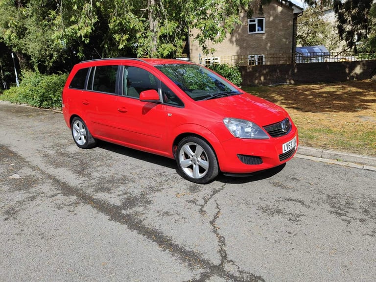 Vauxhall, ZAFIRA only 43k 7 seater, MPV, 2013, Manual, 1598 (cc), 5 doors