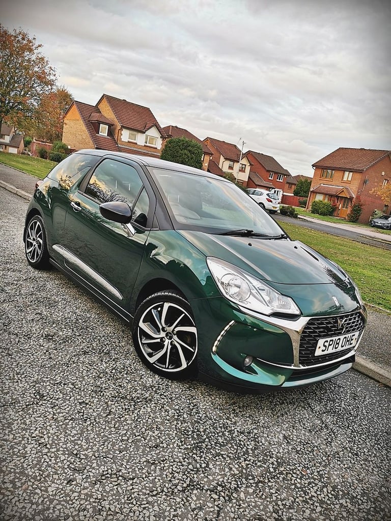 2018 CITROEN DS3...ULEZ...65 MPG...1.6 DIESEL...100 BHP...1 OWNER...FSH...LONG MOT(NO ADVISORY)