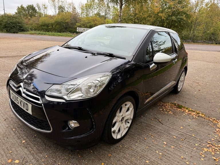 2015 Citroen DS3 1.2 PureTech DSign Ice 3dr HATCHBACK Petrol Manual