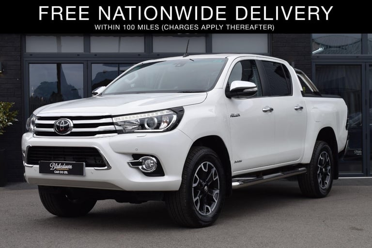 2017 Toyota Hilux 2.4 D-4D Invincible X Auto 4WD Euro 6 4dr (TSS, 3.5t) PICK UP Diesel Automatic