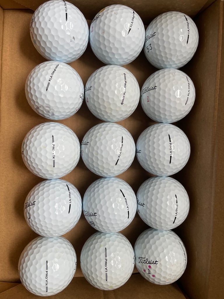 Titleist ProV1/X Golf Balls - 15 pack