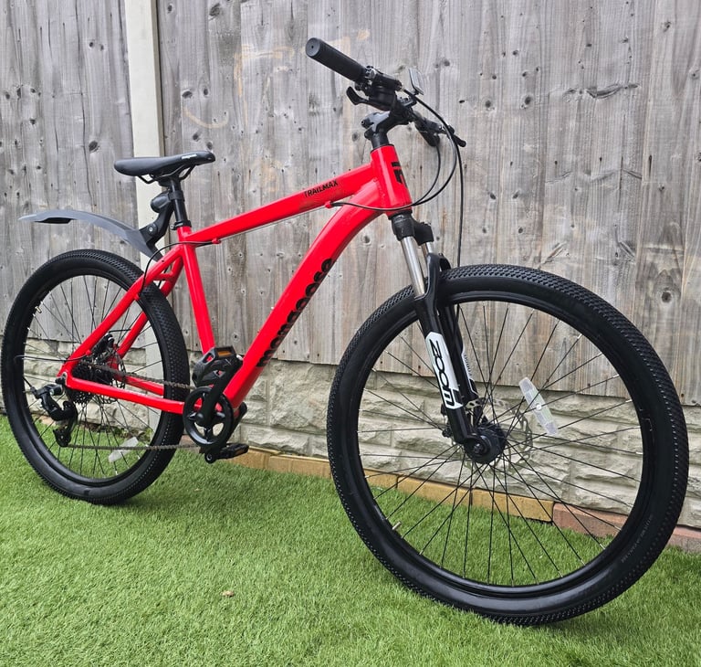image for Bicycle - Mongoose Trailmax - Front Rear Disc Brakes - 8 Gears - Front Suspension - Ready To Ride.