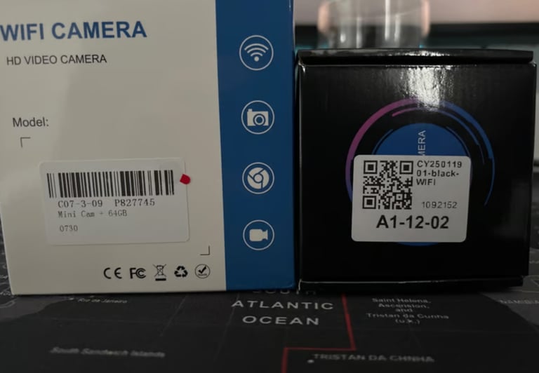image for 2x New WiFi Micro Cameras RRP £40+