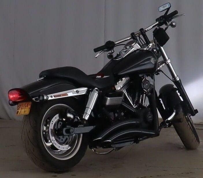 2014 14 HARLEY DAVIDSON FAT BOB FXDF [Phone number removed]DYNA BLACK CUSTOM CHOPPER