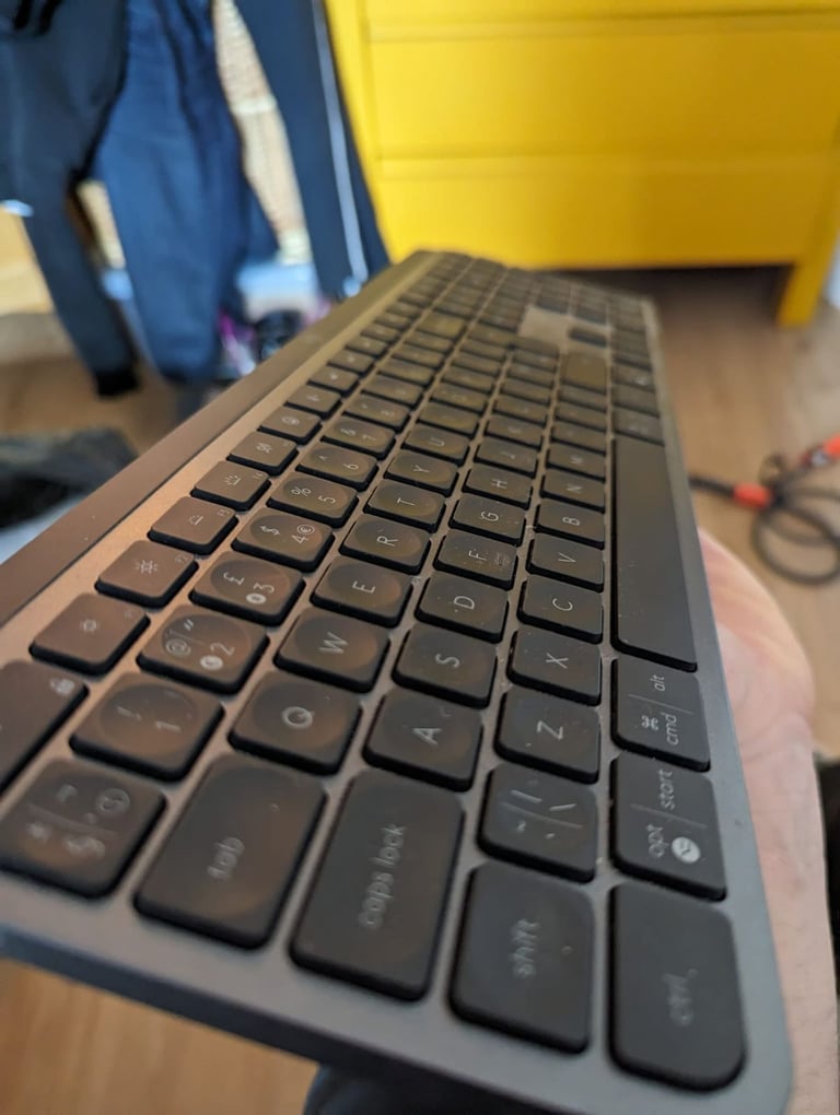 Logitech MX Keys Keyboard. Used once RRP £100